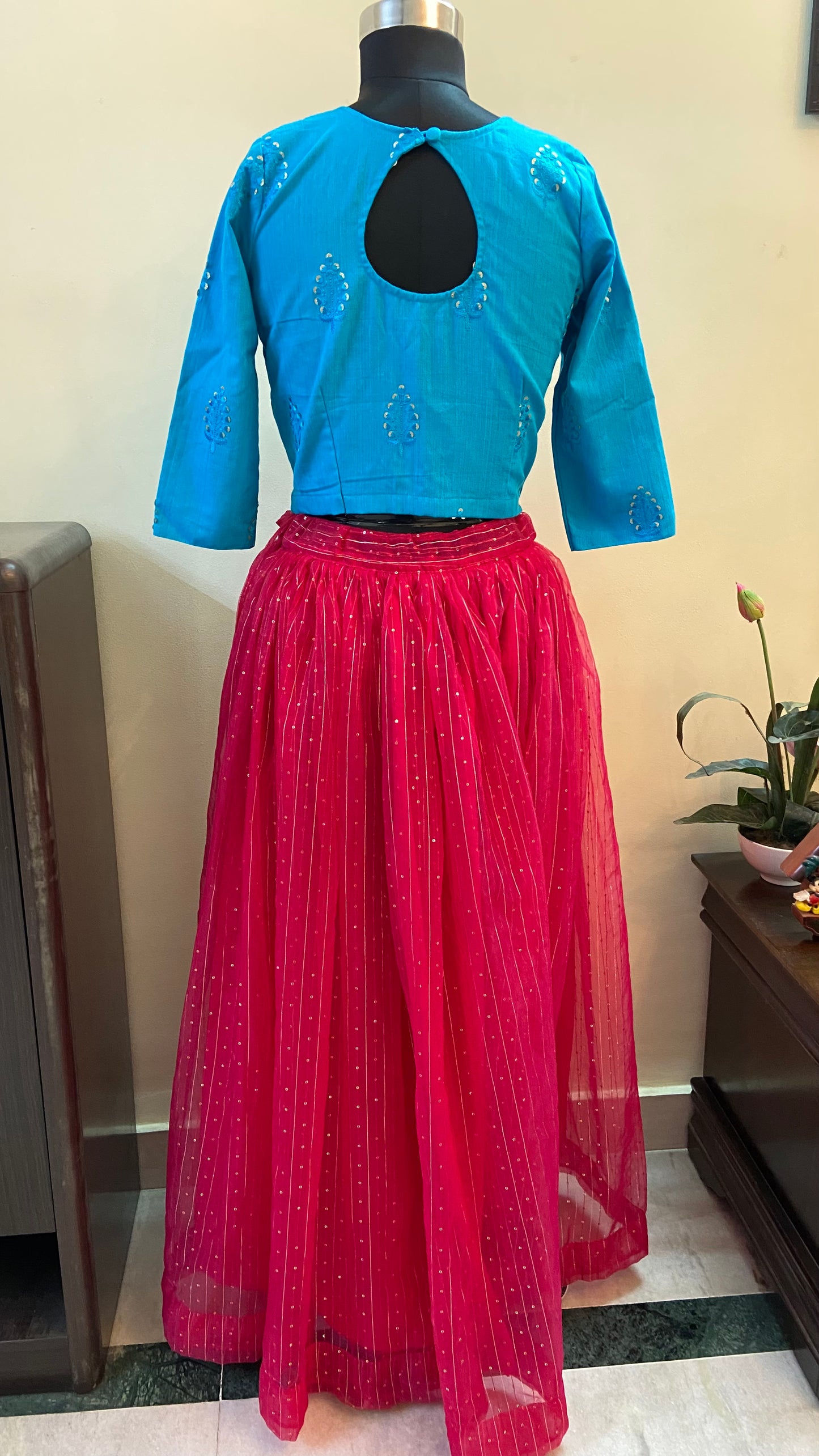 Ziva - Blue and Pink