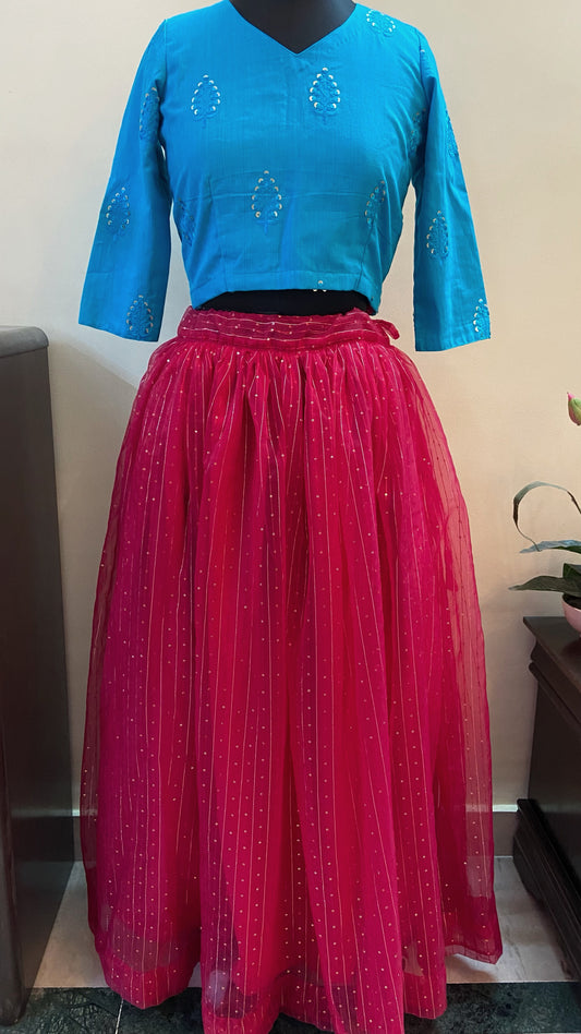 Ziva - Blue and Pink