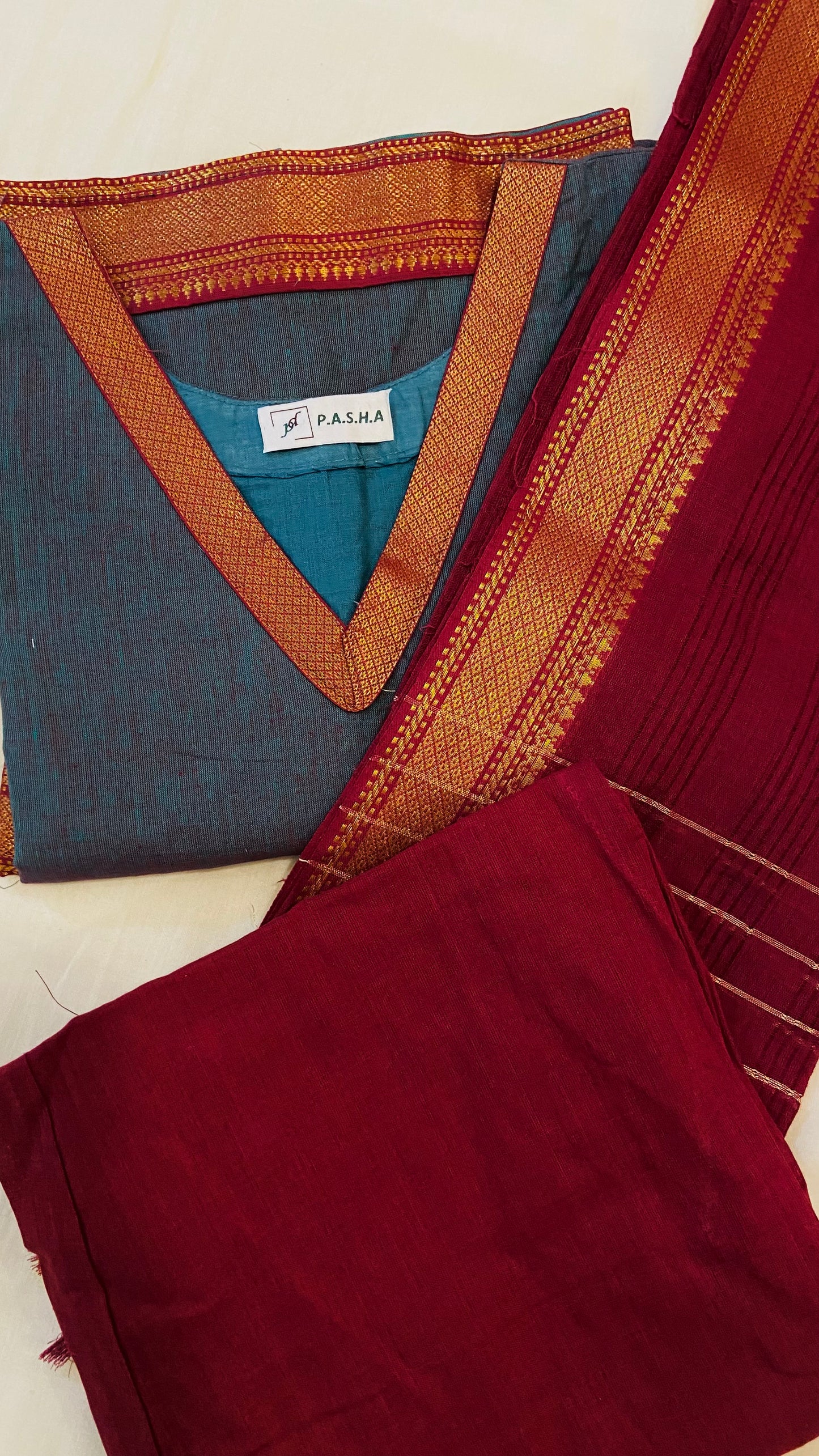 Mangalagiri suit set